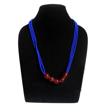 Red blossoms Ao inspired necklace - Ethnic Inspiration